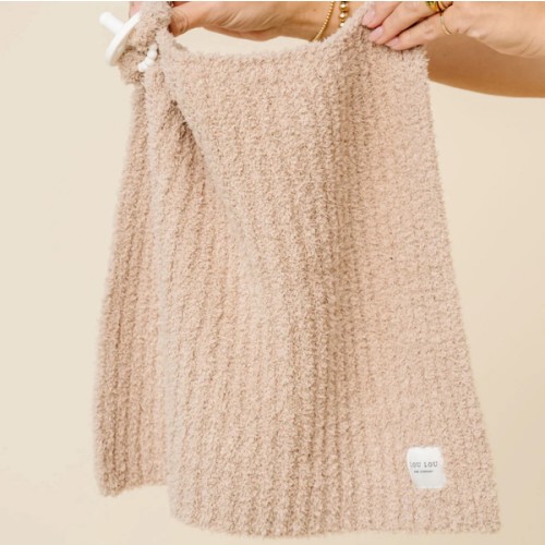 Chenille Blanket - Oatmeal - Mini/Lovey