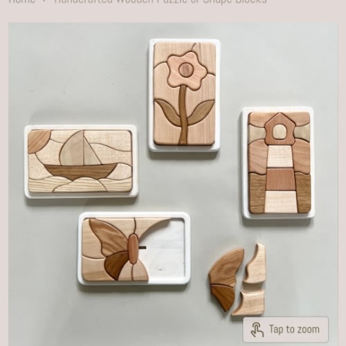 Mosaic Puzzle: Sailing Boat