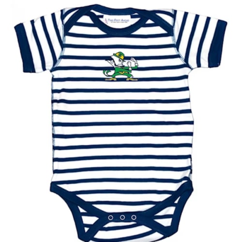 Fighting Irish Notre Dame Fighting Irish NAVY Baby Skylar One Piece - 10190575