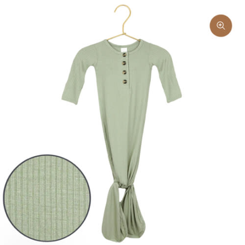 Ellis Ribbed Knotted Gown