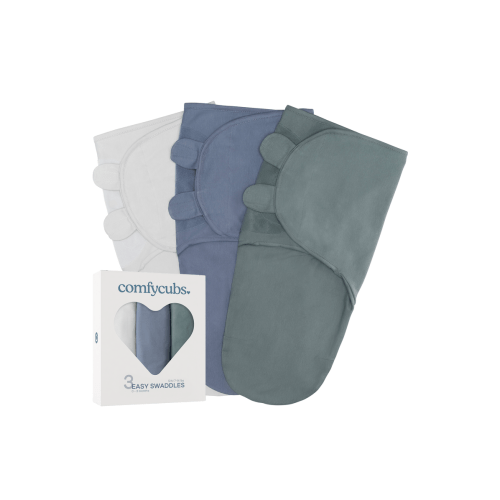 Easy Swaddle Blankets - Pack of 3, Small/Medium