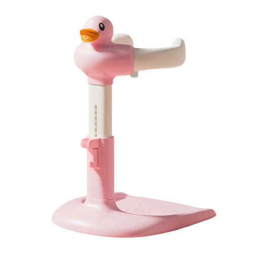 Latitude Run® Baby Shower Rack Height Width Adjustable Anti-Slip Base Baby Bath Rack Duck Design Portable Toddler Bath Stand | Wayfair