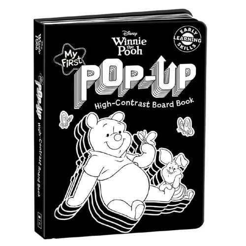 Disney: Winnie The Pooh High Contrast My First Pop-Up Board Book