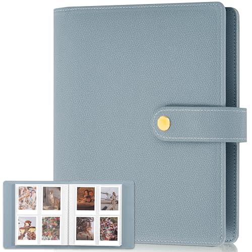 Beautiful Photo Album for 2x3 in Polaroid Photos - Instax Mini Compatible | Safely Holds Your 300+ Pictures of Unique Memories - The Perfect Book to Store Pictures or Trading Collection Cards