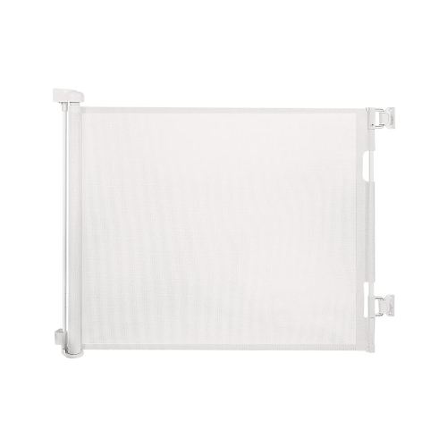 DEAR LOV Retractable Baby Gate, Mesh Baby Gate or Mesh Dog Gate, 33" Tall, Extends up to 55" Wide, Child Safety Gate for Doorways, Stairs, Hallways, Indoor/Outdoor (33"x55",White)