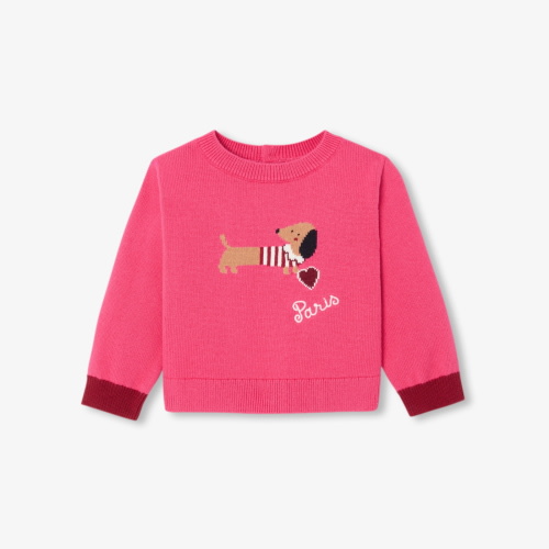 Baby girl knit sweater