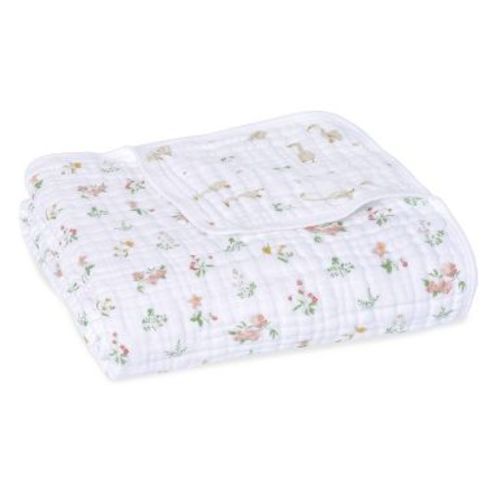 aden + anais essentials Cotton Muslin Baby Blanket - Country Floral