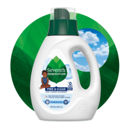 Free & Clear Baby Laundry Detergent - Fragrance Free | Seventh Generation