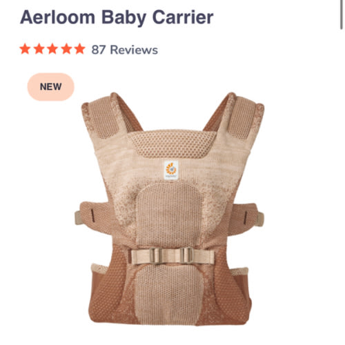 Shop Aerloom Lightweight Baby Carrier | Ergobaby