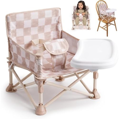 Tiny Marvels Baby Chair, Portable High Chair for Travel & Beach, Ages 6M-3Y