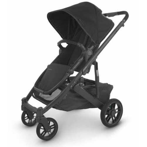 UPPAbaby Cruz V2 Stroller - Jake (Black/Carbon/Black Leather)