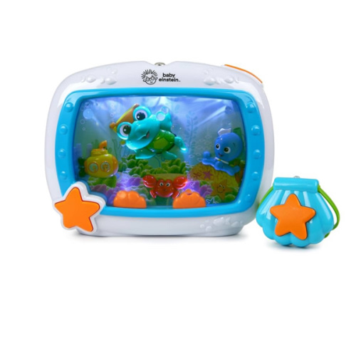 Baby Einstein Sea Dreams Soother Musical Crib Toy and Sound Machine, Newborn and up