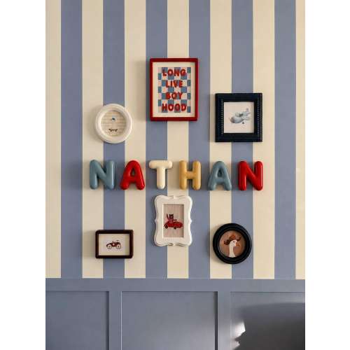 Personalized 3D Name Letters | Custom Nursery Wall Decor, Baby Shower Gift