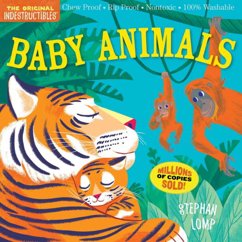 KAAREN PIXTON, Baby Animals Book, Washable Chew Safe