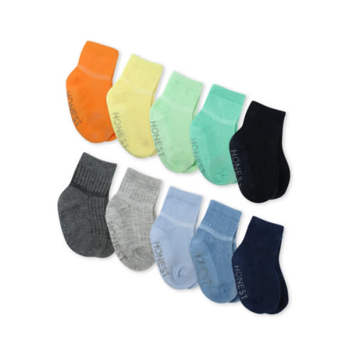 Multipack Cozy Socks Sustainably Made for Baby & Toddler | Honest Baby Clothing