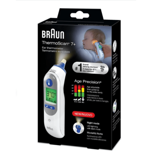 Braun Thermoscan Irt 6525 7+ Ear Thermometer