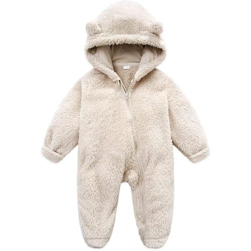 Baby Boy Girl Snowsuit Winter Warm Clothes Coat Infant Jumpsuit Toddler Outfit
