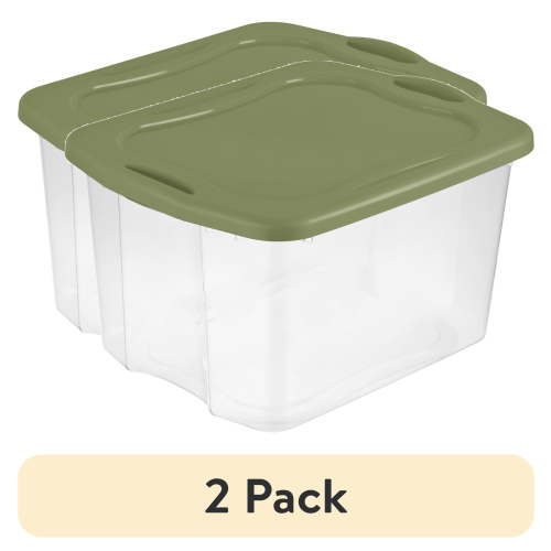 Sterilite 70 Quart EZ Carry Plastic Storage Bin