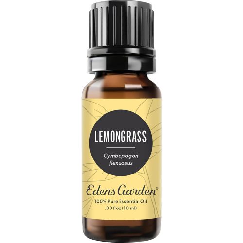Edens Garden Lemongrass Essential Oil- 100% Pure Premium Grade, Undiluted, Natural, Therapeutic, Aromatherapy, The Best for Diffuser, Candle, Laundry, Humidifiers 10 ml (.33 fl oz)