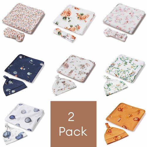 Organic Jersey Wrap 2 Pack