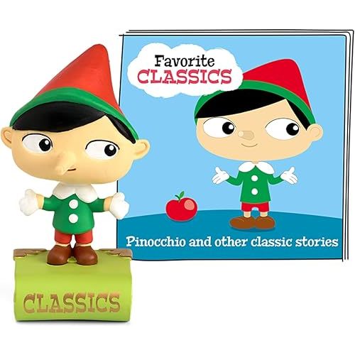 Tonies Favorite Classics: Pinocchio & Other Classic Stories Audio Toy Figurine