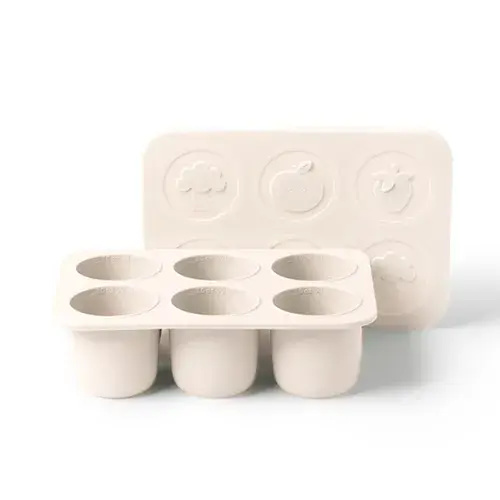 Grow By Annabel Karmel Silicone Freezer Food Tray Warm Stone | Baby Bunting AU