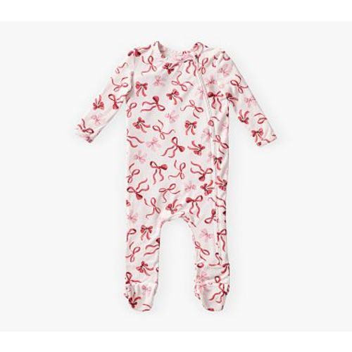 Holiday Bows Baby Pajama , 3-6 Months , Multi