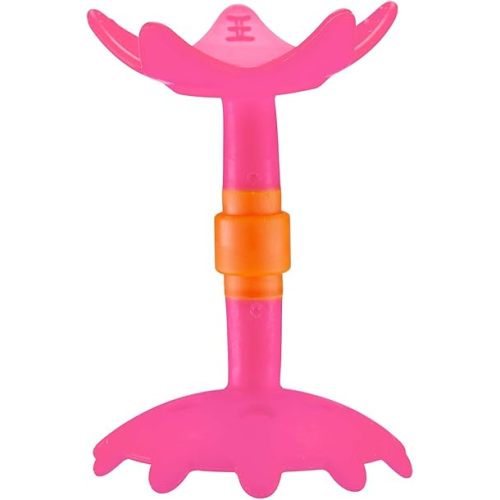 Innobaby Original Teethin Smart EZ Grip Star Teether and Sensory Toy for Babies and Toddlers. BPA Free Teether Pink