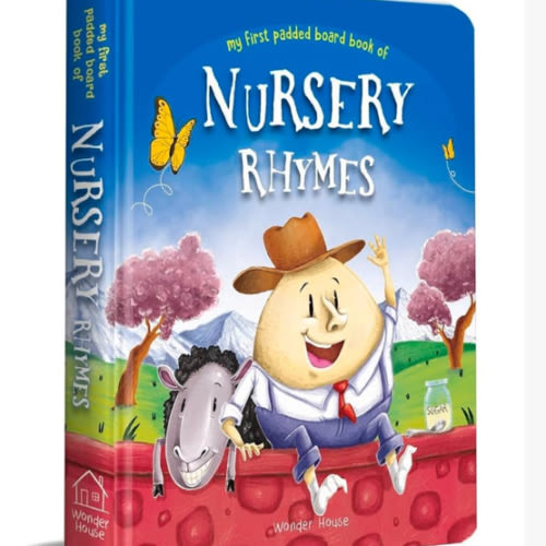 Nursery Rhymes Board Book: Illustrated Classic Nursery Rhymes (My First Book series)