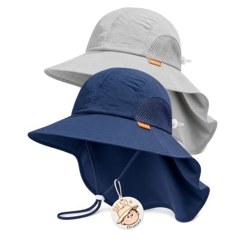 FURTALK Toddler Kids Sun Hat UPF 50+ Sun Protective Bucket Hat for Baby Summer Beach Hats