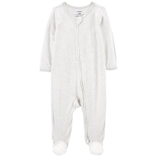 Baby Zip-Up LENZING™ ECOVERO™ Sleep & Play - 3M - Grey