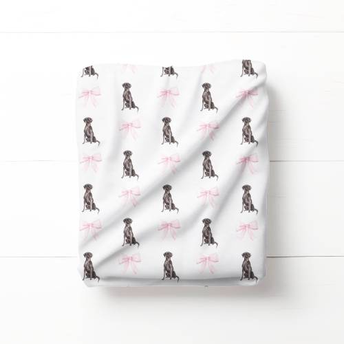 Black Lab Baby Blanket , Dog Lover Blanket, New Baby Gift, Dog Nursery Decor, Dog Blanket, Gift for Labrador Mom, Puppy Nursery Baby shower