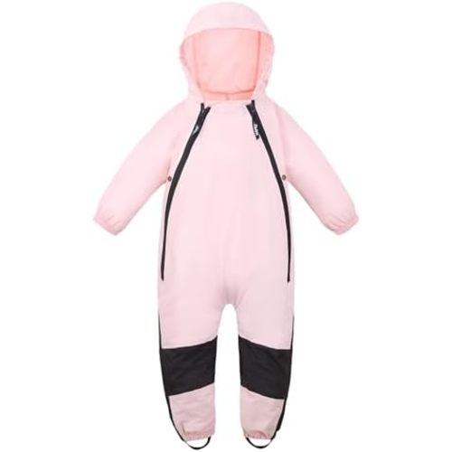 HAPIU Kids Toddler Rain Suit Muddy Buddy Waterproof Coverall