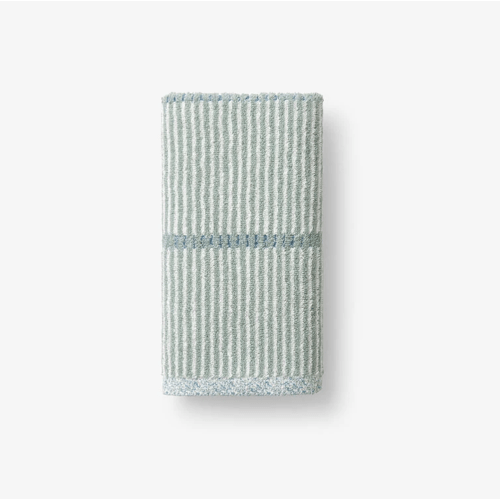 Narrow Stripe Reversible Cotton Hand Towel