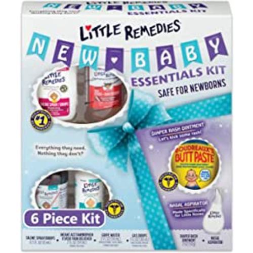 Amazon.com: Little Remedies New Baby Essentials Kit, 6 Piece Kit for Baby's Nose and Tummy : Baby