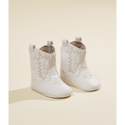 Jesse White Baby Cowboy Boots | Tullabee