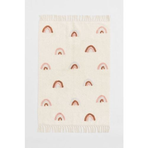 H&M Tufted Cotton Rainbow Rug