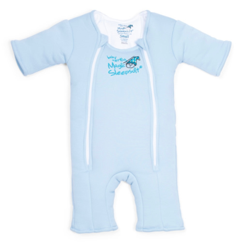 Blue Baby Merlin’s Magic Sleepsuit – 100% Cotton for Better Baby Sleep