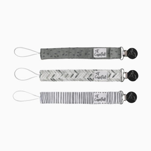 Copper Pearl Binky Clip Set (3 Pack) - Alta