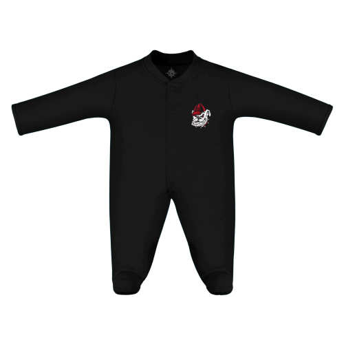 Georgia Bulldogs Footed Romper | College Baby
