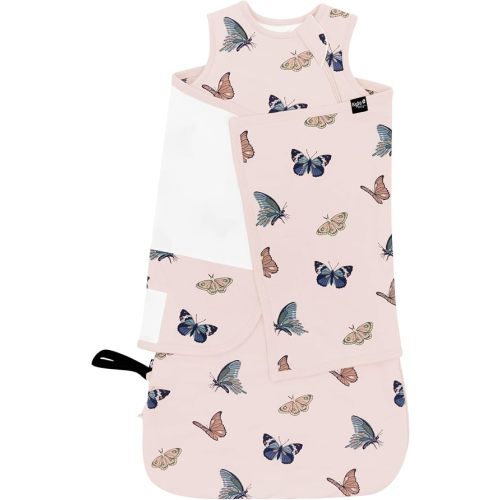 KYTE BABY Sleep Bag Swaddler with Dual Zipper, Removable Band, Rayon Made from Bamboo Transitional Nursery Essential