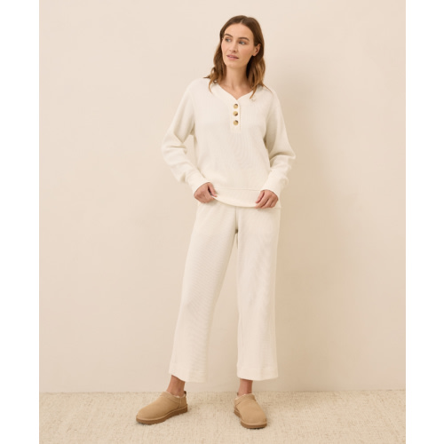 Women’s Thermal Waffle Lounge Set made with Organic Cotton | Pact