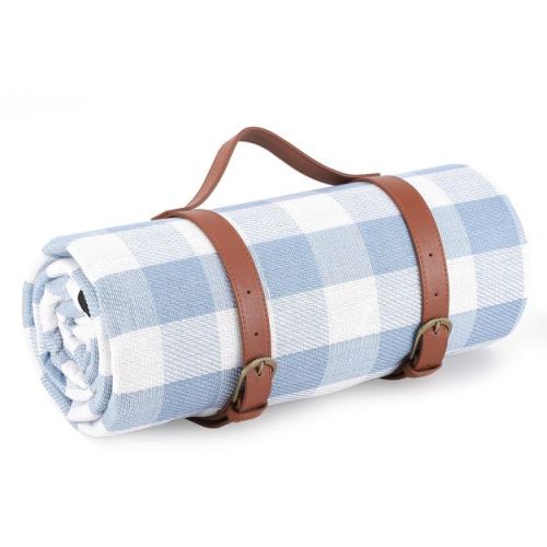 Oversized Picnic Blanket 200*200cm, 1 Pack, Polyester Fabric, Water-Resistant Outdoor Mat for Camping Beach Park, 5 Colors Available