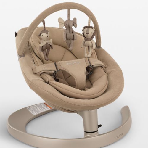 Nuna ® LEAF ™ Grow Light Brown Teddy Baby Activity Chair