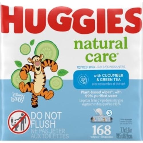 Huggies Natural Care Refreshing Wipes, 168 ct. | Family Dollar