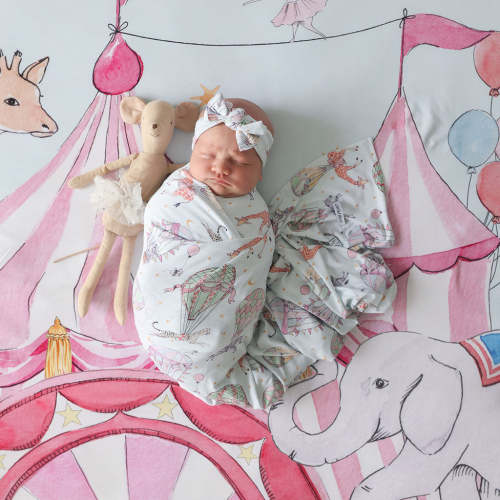 Seraphina Swaddle Headband Set