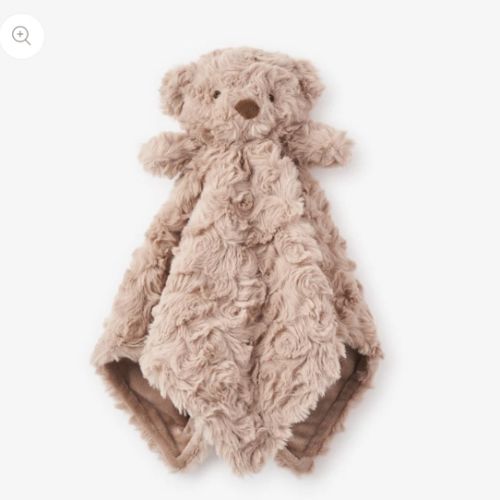 Plush Bear Baby Security Blanket