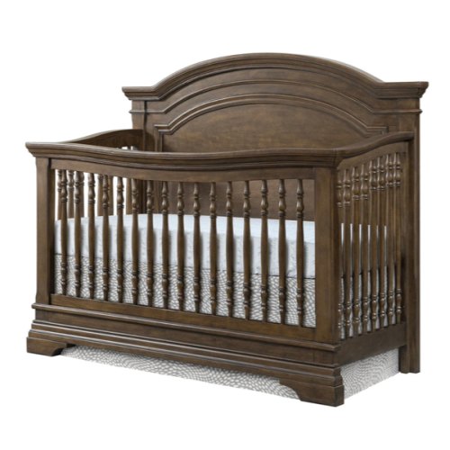 Olivia Arch Top Convertible Crib (Rosewood)