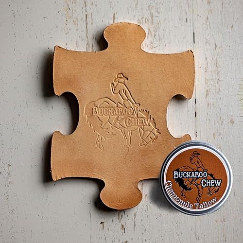 All Natural Teething Chew Sensory Toy + Chamomile Tallow Tin for Babies