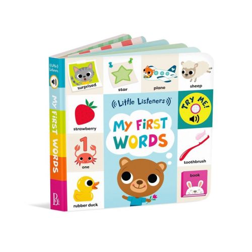 B. toys - Interactive Audio Board Book - Little Listeners: My First Words